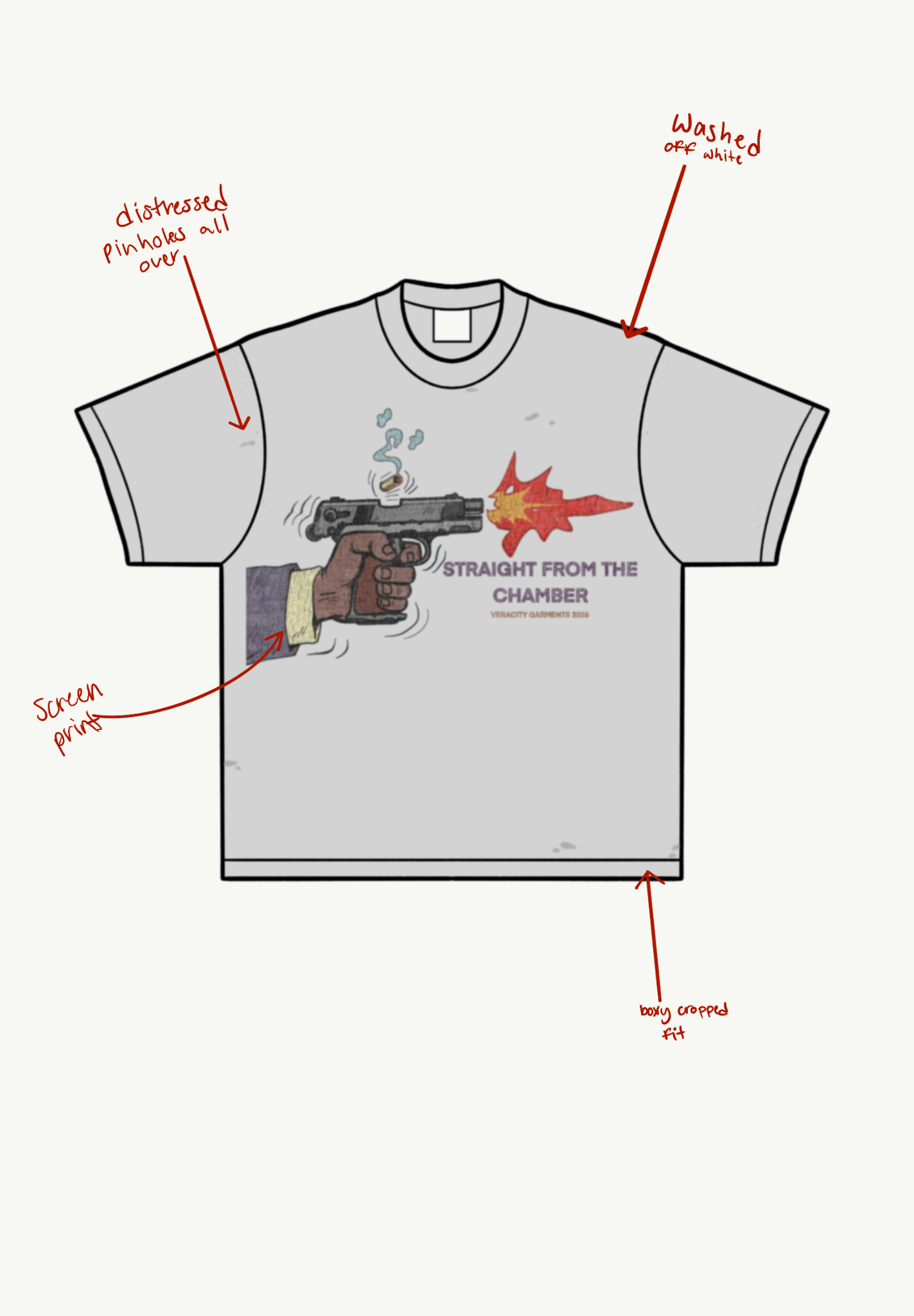 Straight From The Chamber Tee